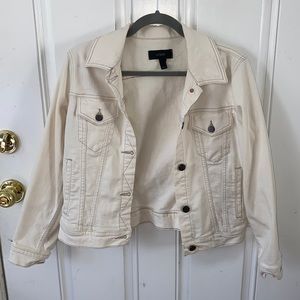White Jean Jacket